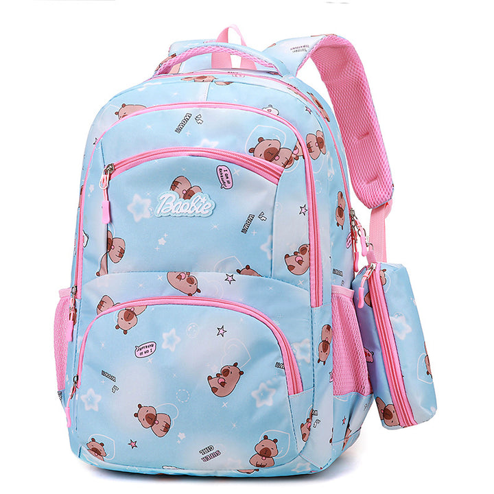 Cute Cartoon-Themed School Backpack