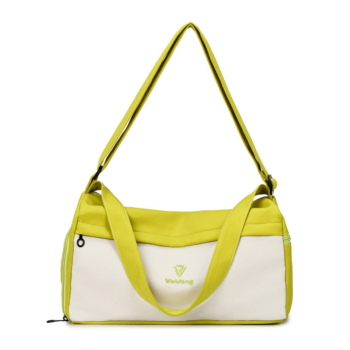 Sporty Shoulder Bag With Multiple Compartments Bowlift