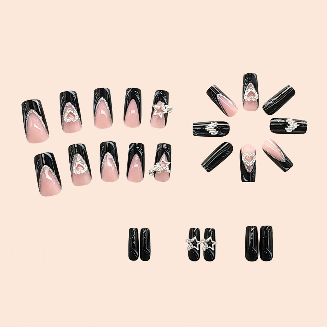 Decorative Acrylic Press-On Nail Art Bowlift