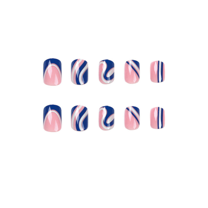 Creative Nail Art with Abstract Designs Bowlift