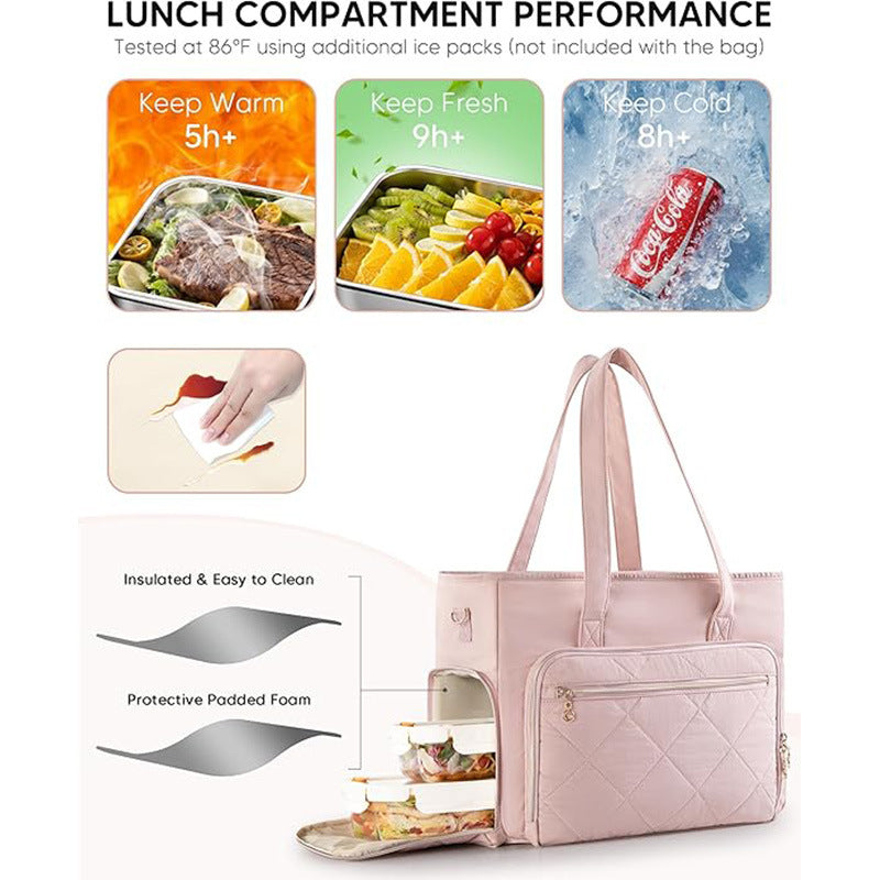Multifunctional storage bag with insulated compartment Bowlift