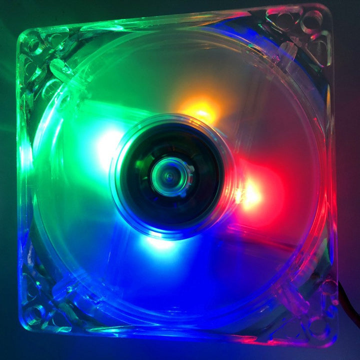 Rgb fan with luminous edge from Bowlift