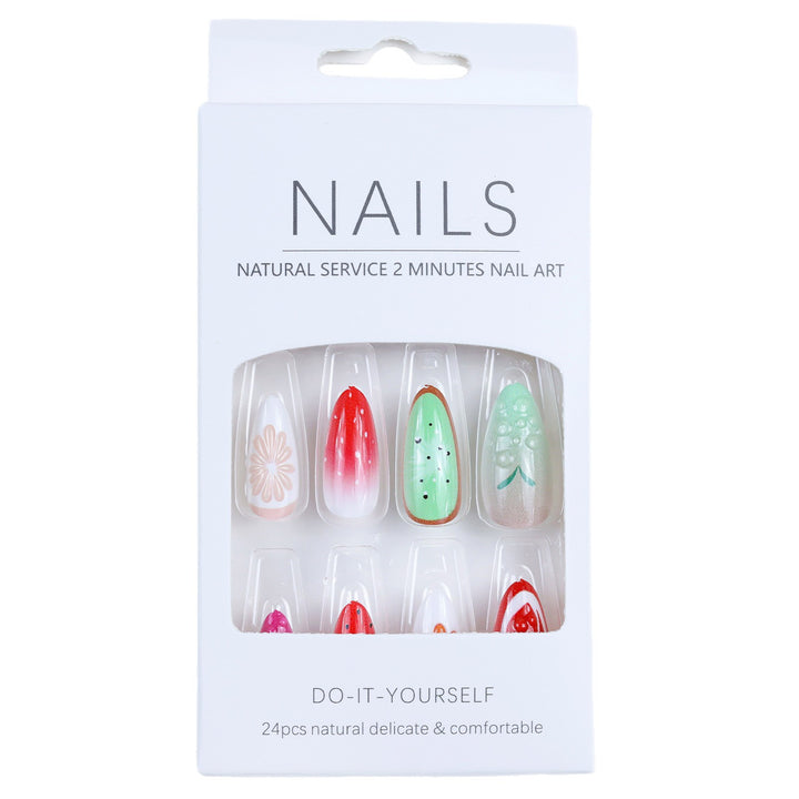 Creative art nails in fruit motif design Bowlift