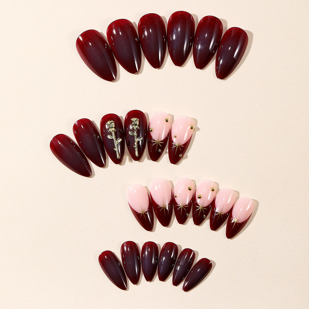 Elegant Stiletto Nail Art Kit Bowlift