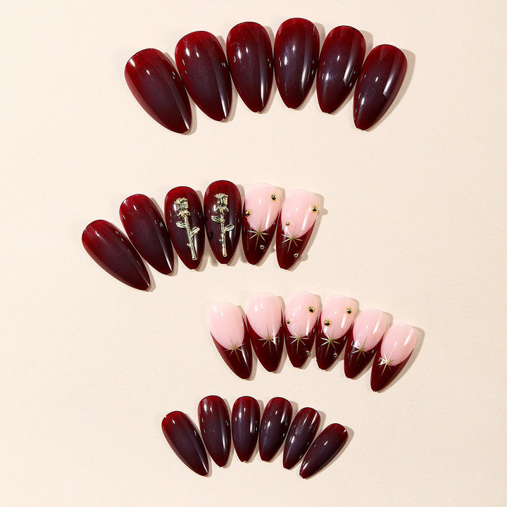 Elegant Stiletto Nail Art Kit Bowlift