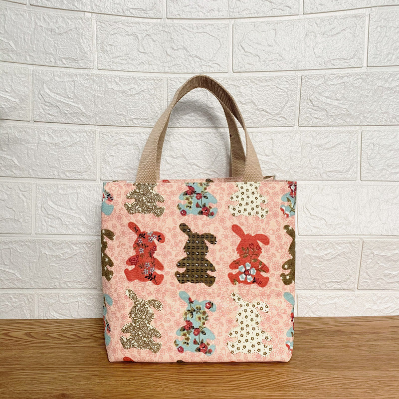 Cute Cat Print Tote Bag Bowlift
