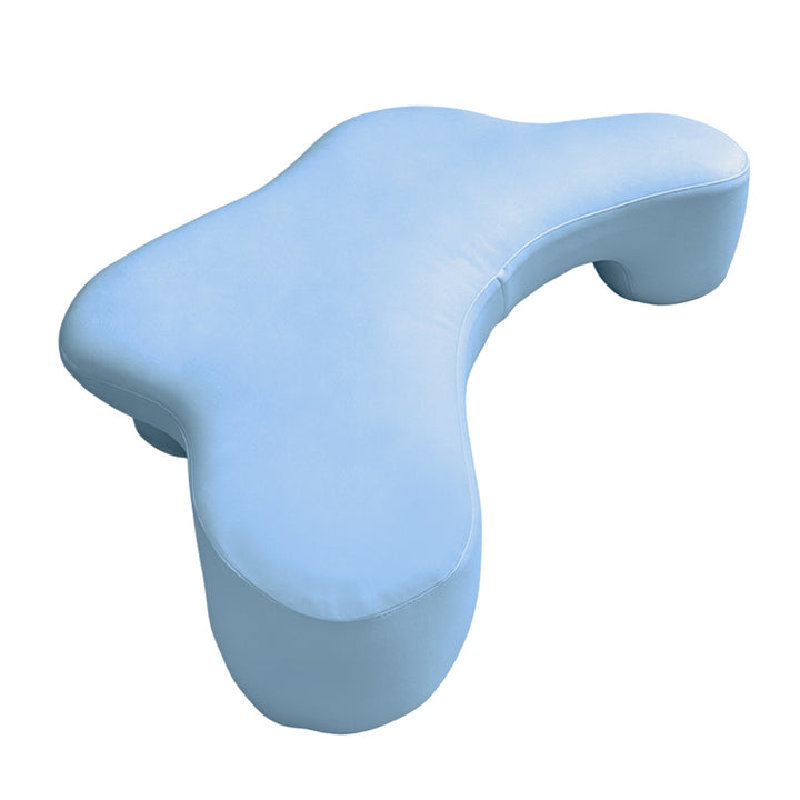 Ergonomic Relaxation Cushion With Contoured Design And Memory Foam Bowlift