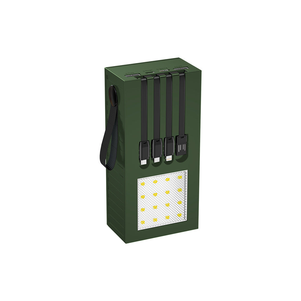 Portable multifunction lamp with integrated power bank Bowlift