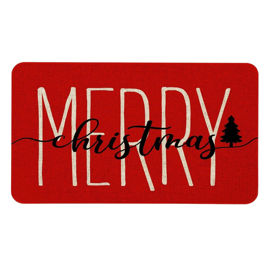 Seasonal Welcome Doormat Bowlift