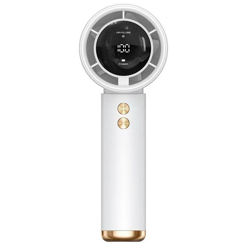 Unisex High-Tech Rechargeable Handheld Air Circulator Bowlift