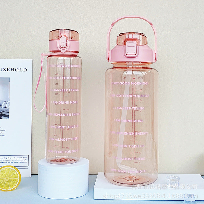 Ladies Motivational Water Bottle Bowlift