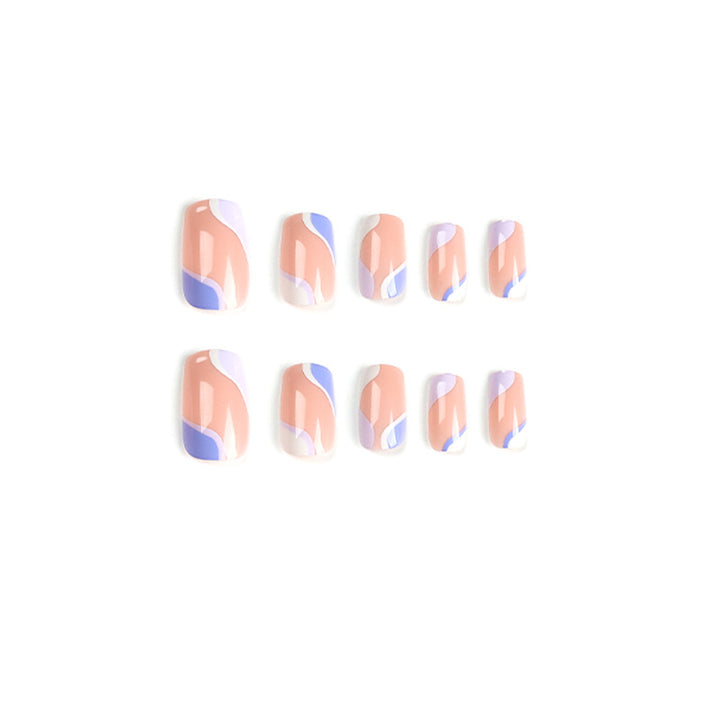Artful Nail Art with Geometric Patterns Bowlift