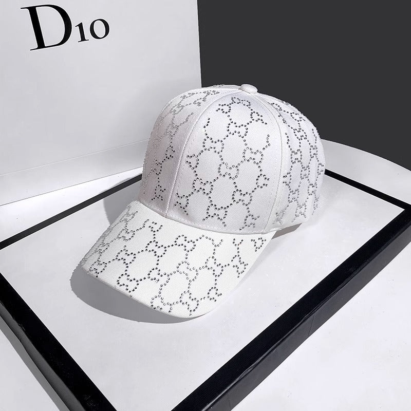 Women's Fashionable Laser-Cut Baseball Cap Bowlift