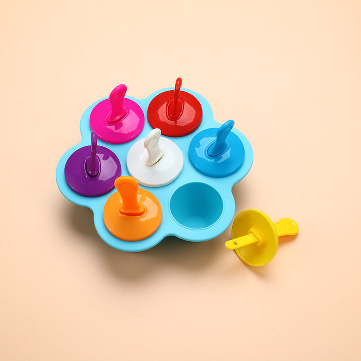 Multi-Compartment Silicone Ice Pop Mold Bowlift