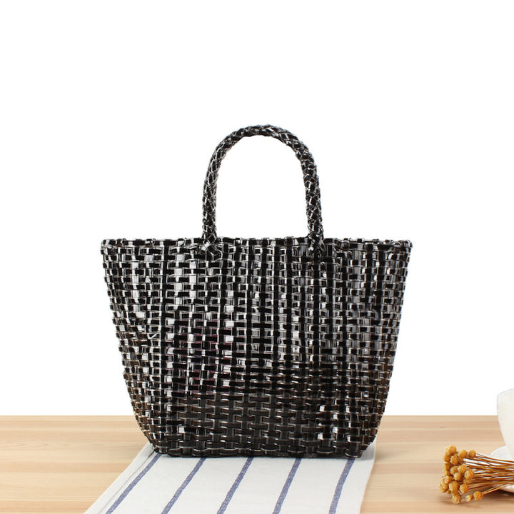 Refined wicker tote bag Bowlift