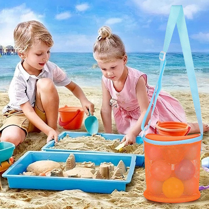 Multifunctional Carrying Bag Made of Net Material Bowlift