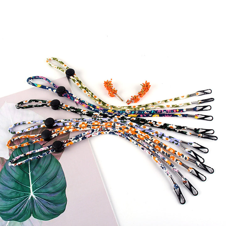 Floral Print Eyewear Strap Bowlift