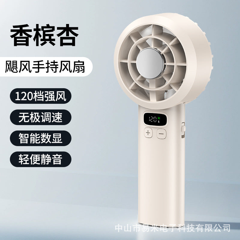 Women Portable Handheld Fan Bowlift