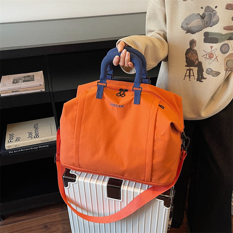 Stylish Multi-Pocket Travel Handbag