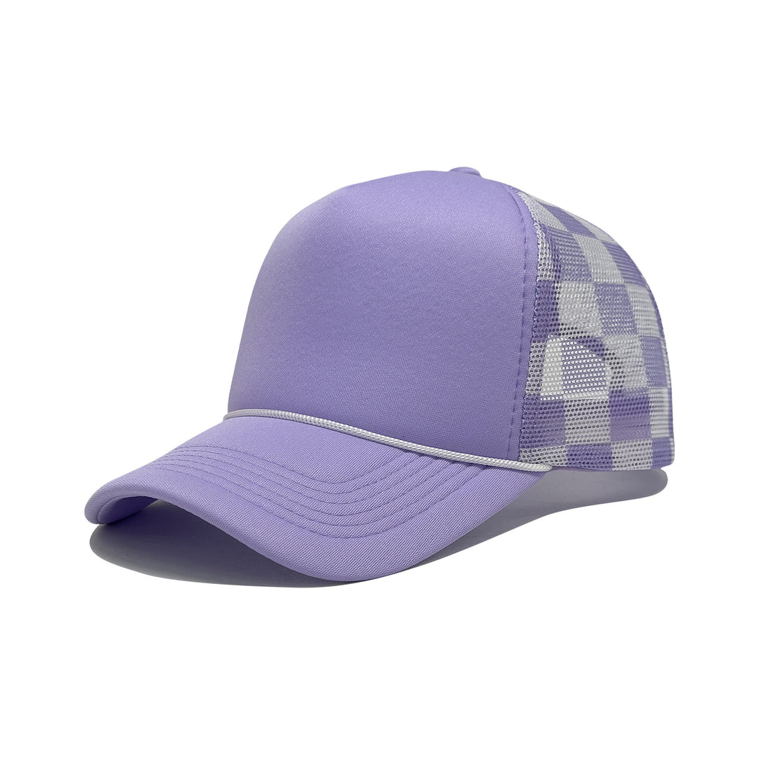 Women's Sporty Trucker Cap with Mesh Insert Bowlift