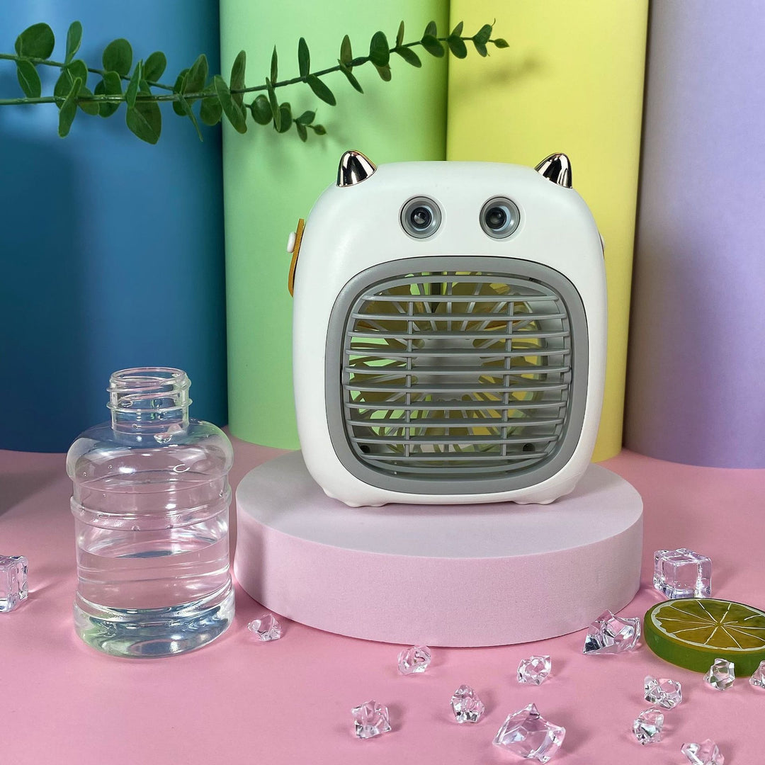 Ladies portable mini cooler with fan Bowlift