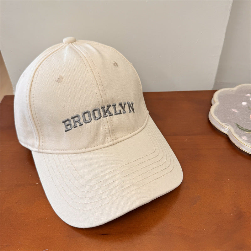 Men's Casual Embroidered Cotton Baseball Cap Bowlift