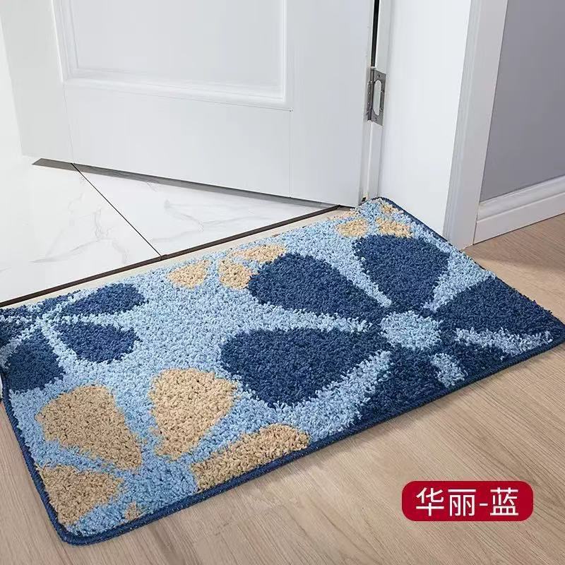Decorative Floral Welcome Mat
