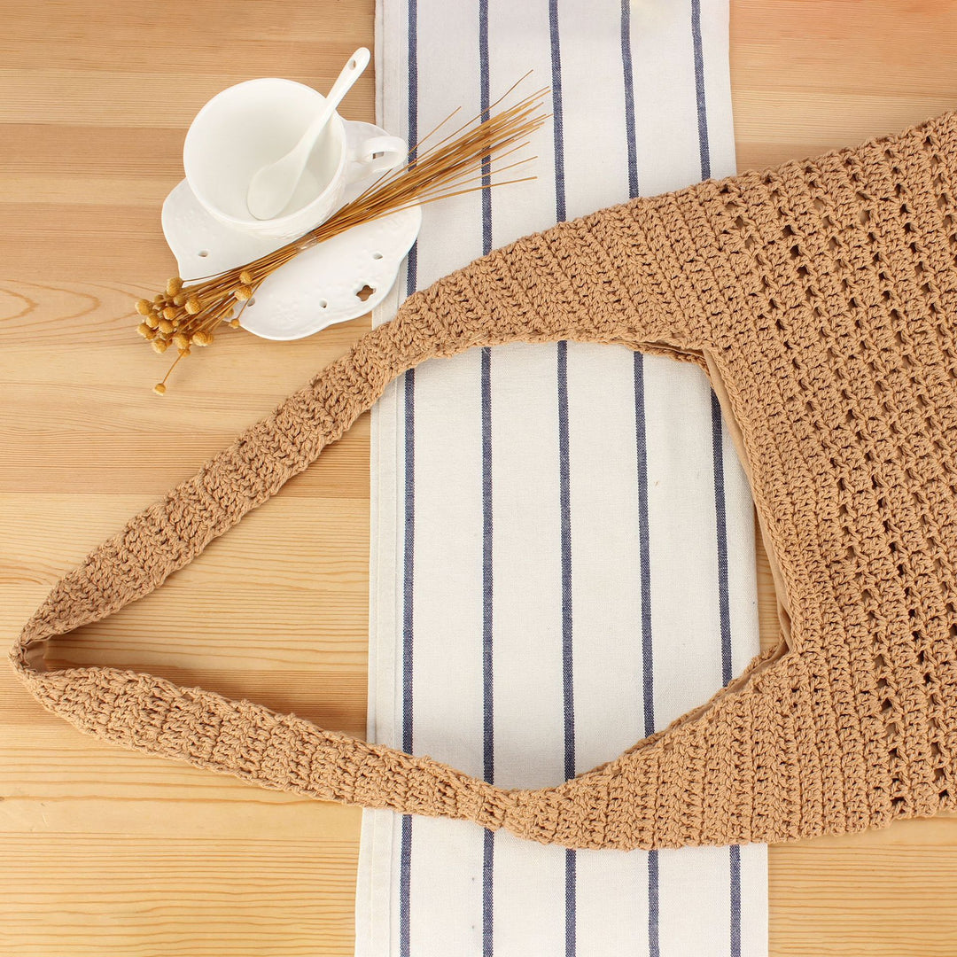 Macrame Shoulder Bag with High Wearing Comfort Bowlift