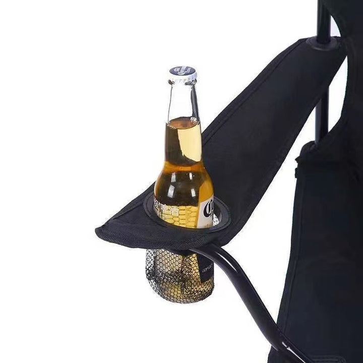 Folding chair with cup holder and carrying bag Bowlift