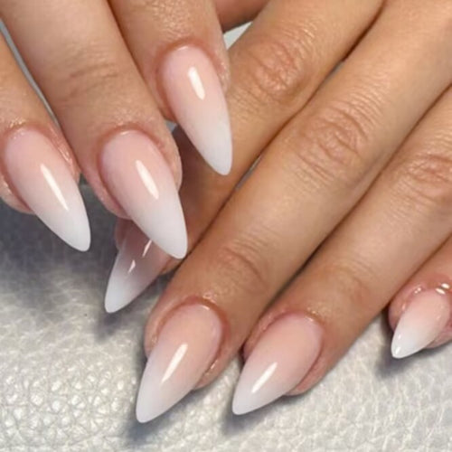 Premium Gel Finish Press-On Nail Set Bowlift