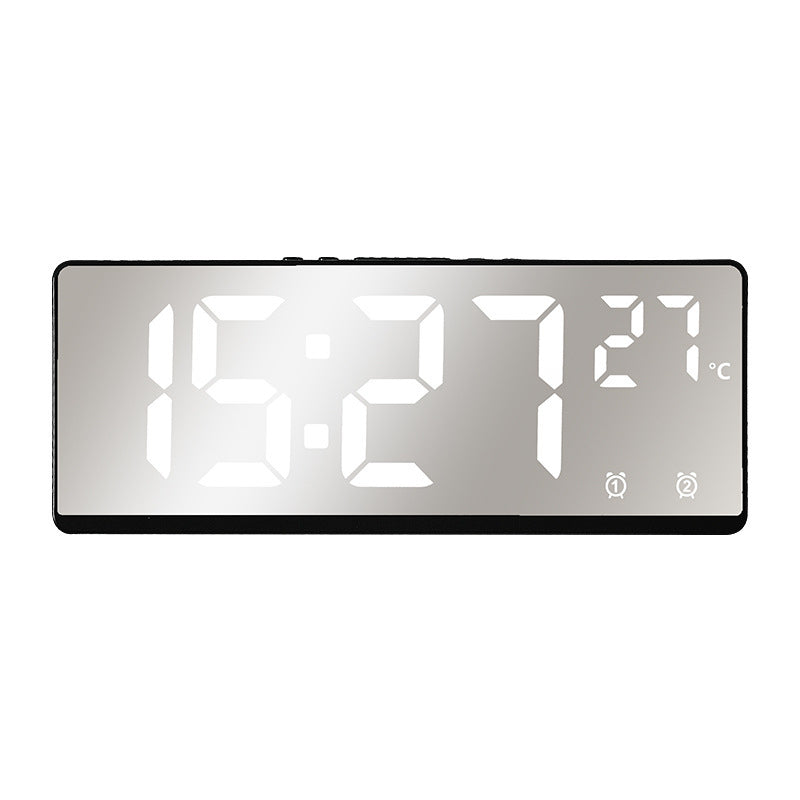 Digital alarm clock with mirror display and temperature function Bowlift