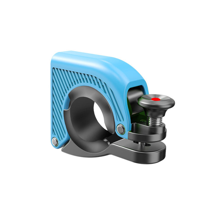 compact handlebar bell clamp with quick release knob Bowlift