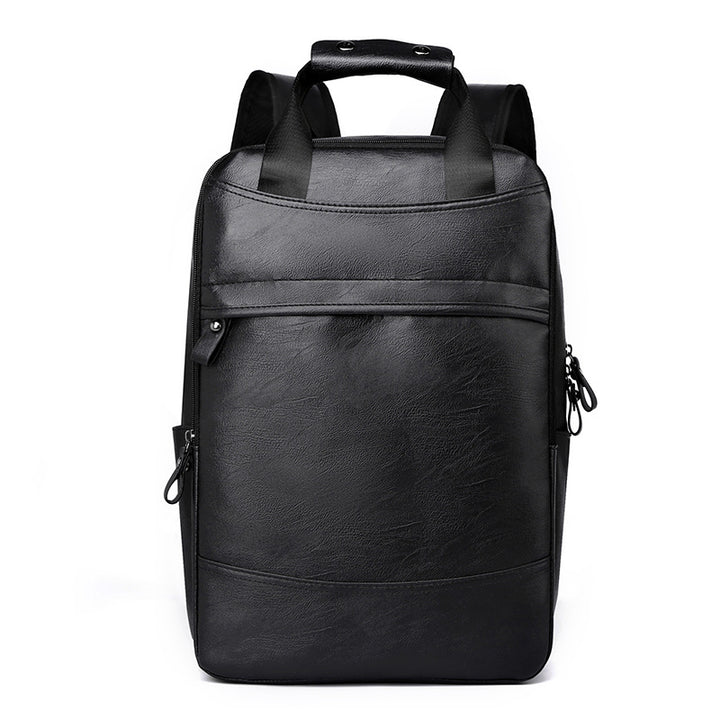 Professional Leather Laptop Backpack Bowlift