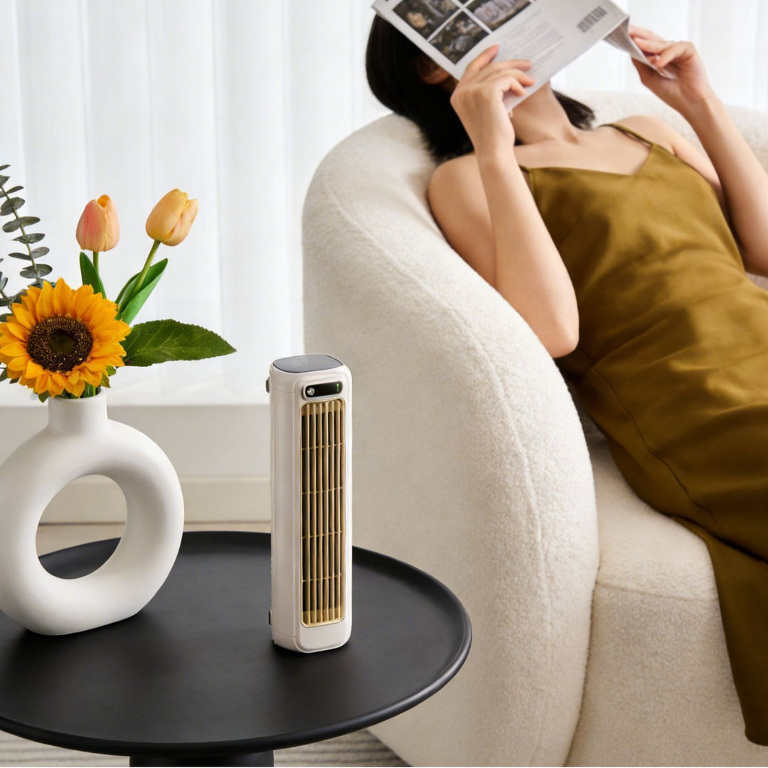 Ladies Vertical Air Purifier with UV Light and Air Circulation Bowlift