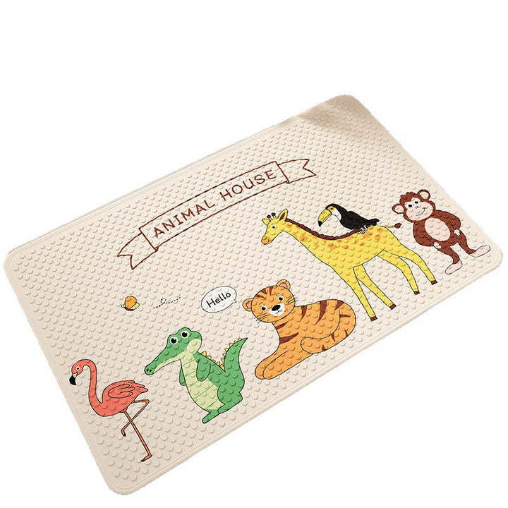 Animal-Themed Bath Mat Bowlift