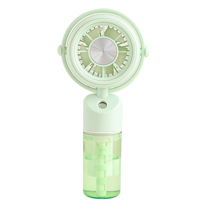 Ladies portable mini fan with integrated misting function Bowlift