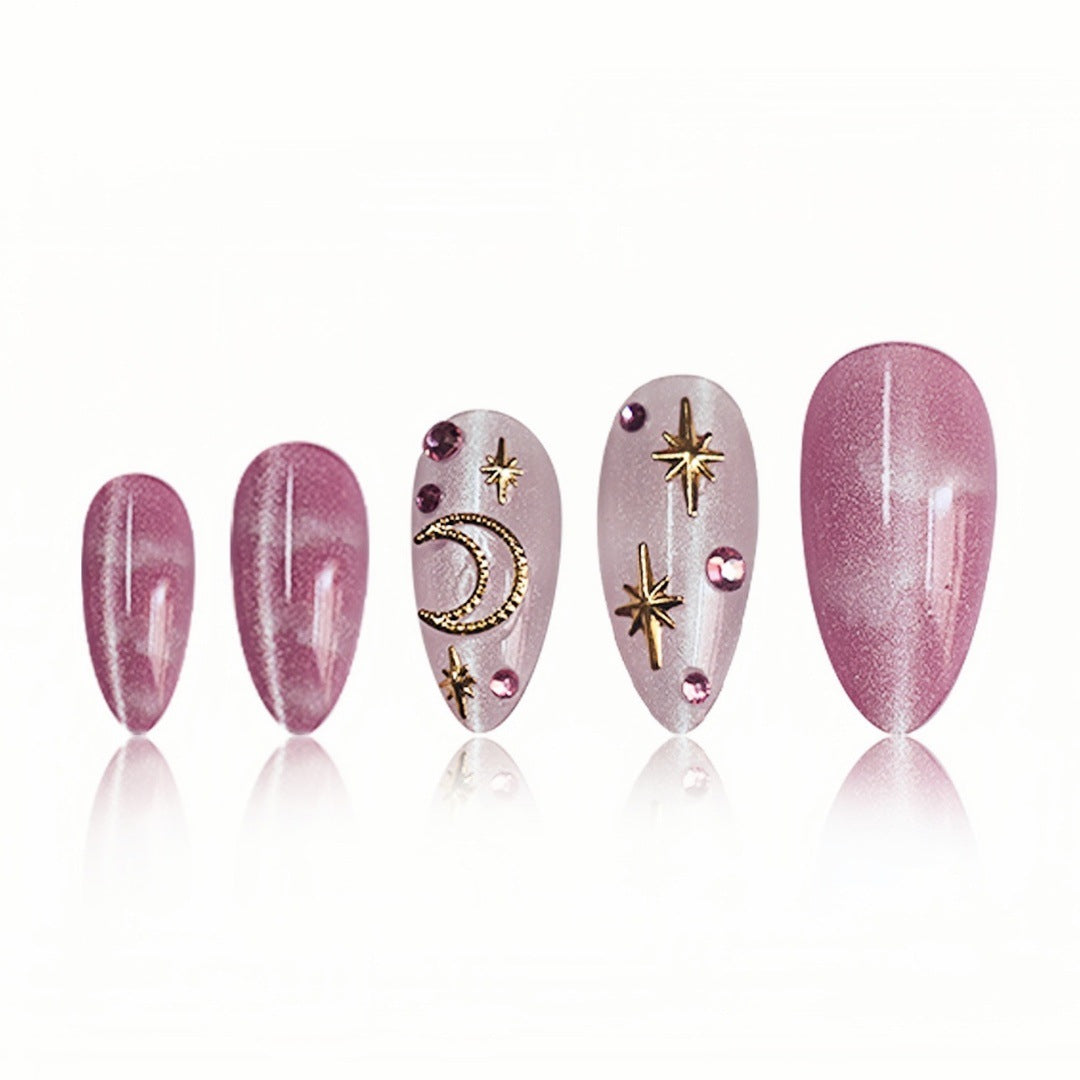 Decorative Thematic Press-On Nail Art Extensions Bowlift