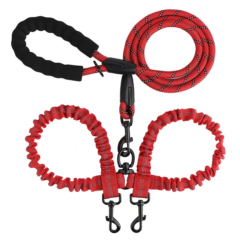 Bungee Training Dog Leash with Dual Handle
