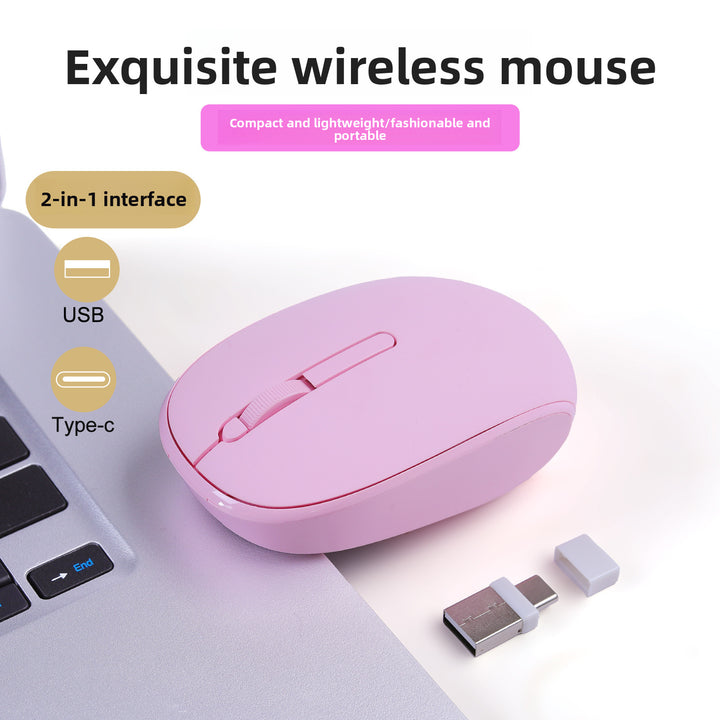 Wireless Ergonomic Mouse with Charging Function Bowlift