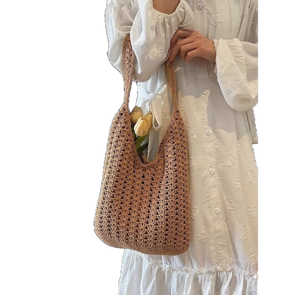 Handmade Macrame Tote Bag Bowlift