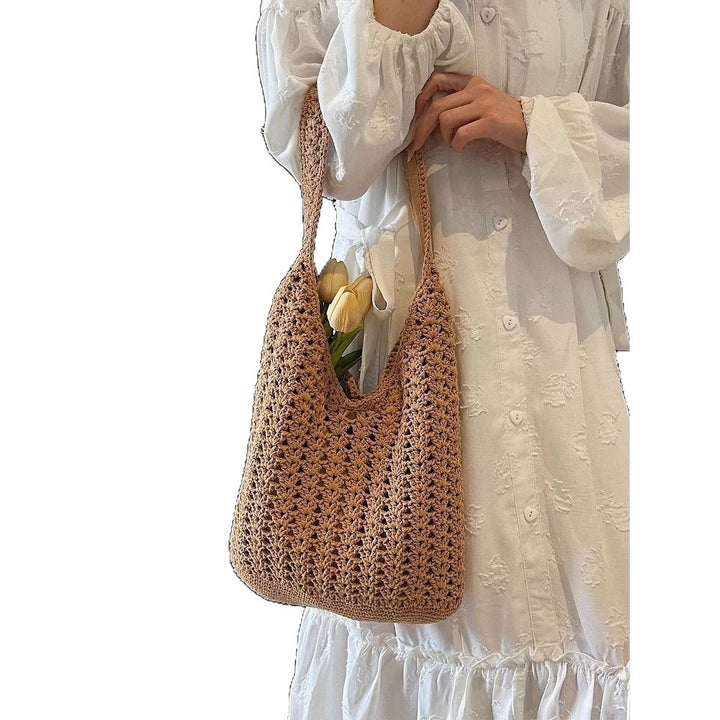 Handmade Macrame Tote Bag Bowlift