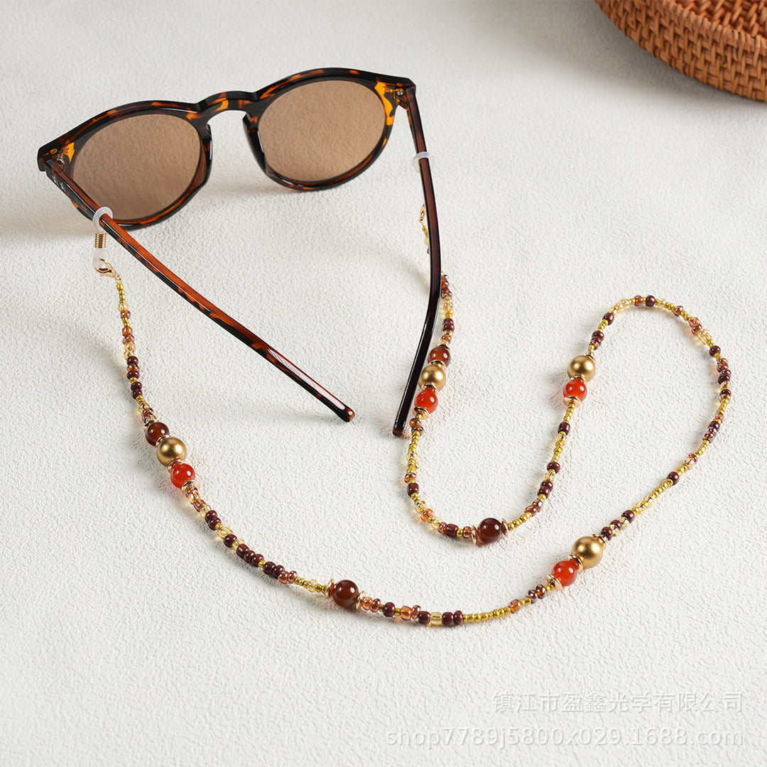 Beaded Eyewear Chain Necklace Bowlift