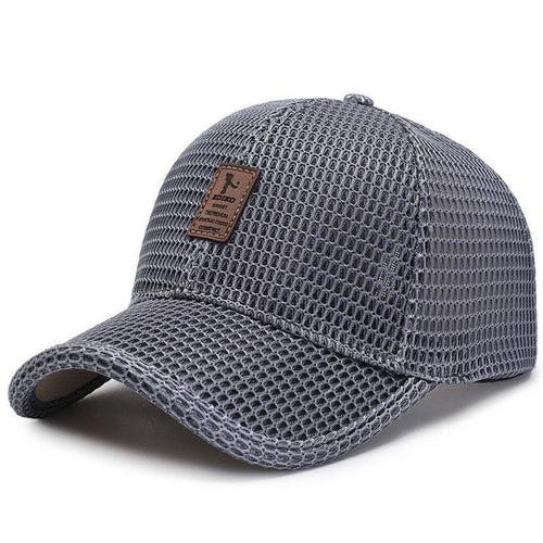 Men's Sporty Mesh Cap Bowlift