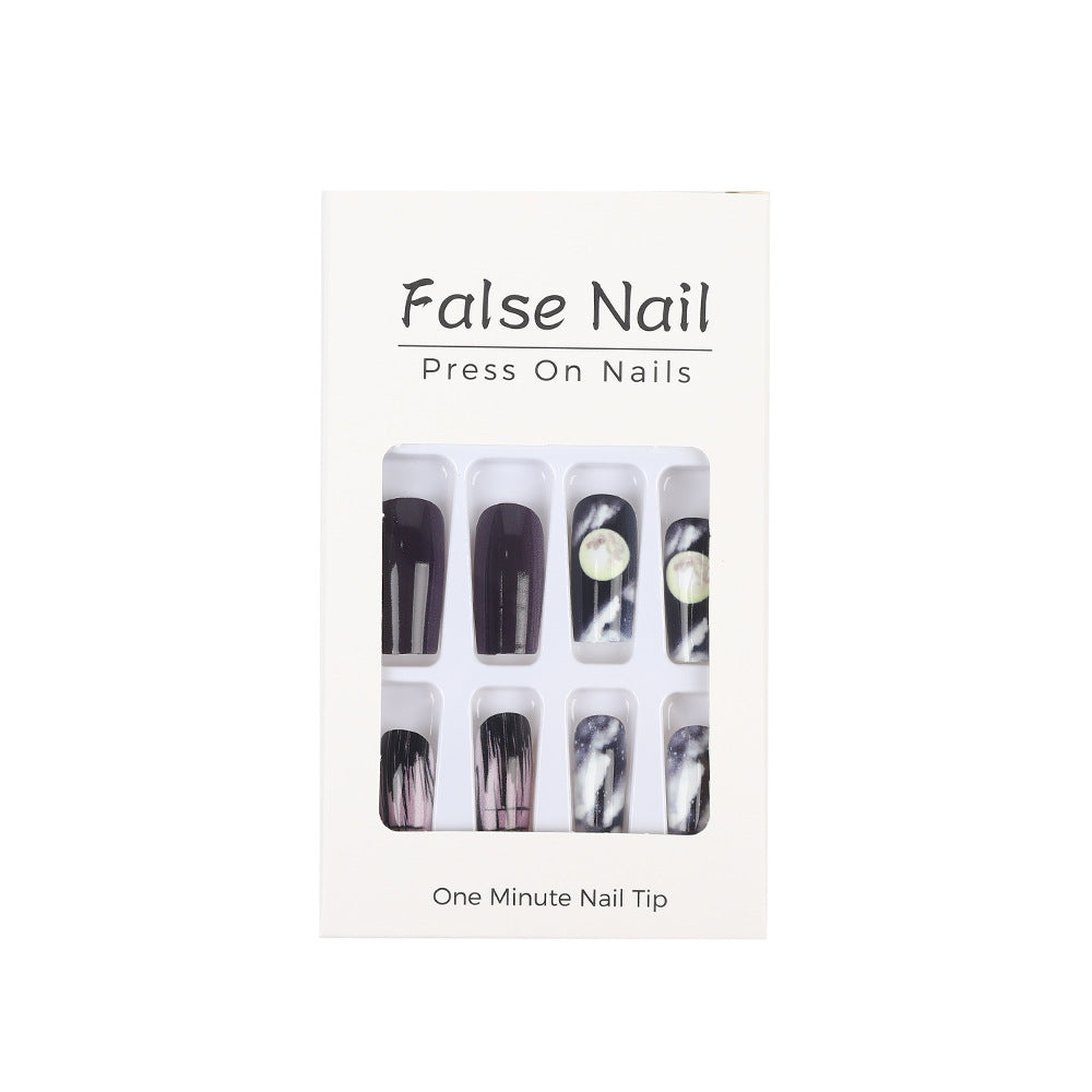 Set of artistic and decorative artificial nails Bowlift