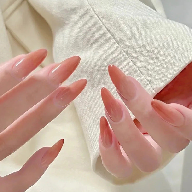 Premium Almond-Shaped Press-On Nail Tips Bowlift
