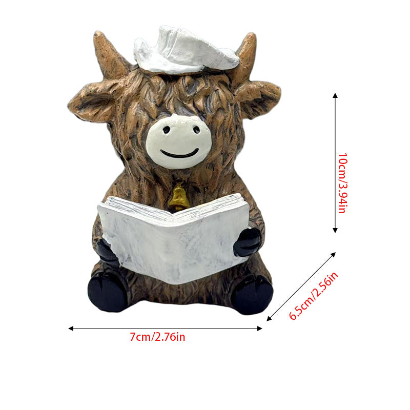 Decorative Piglet Figurine Bowlift