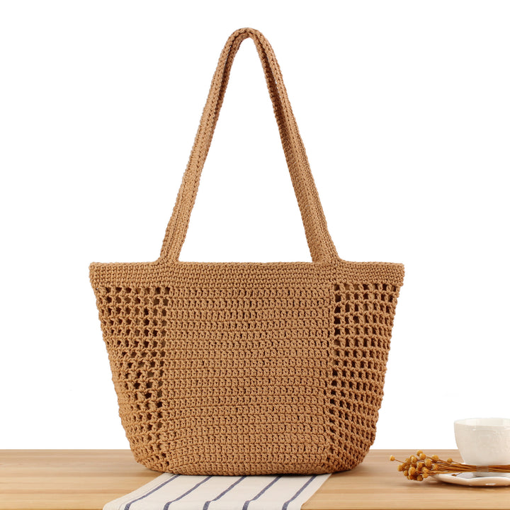 Hand-knotted tote bag with airy structure Bowlift