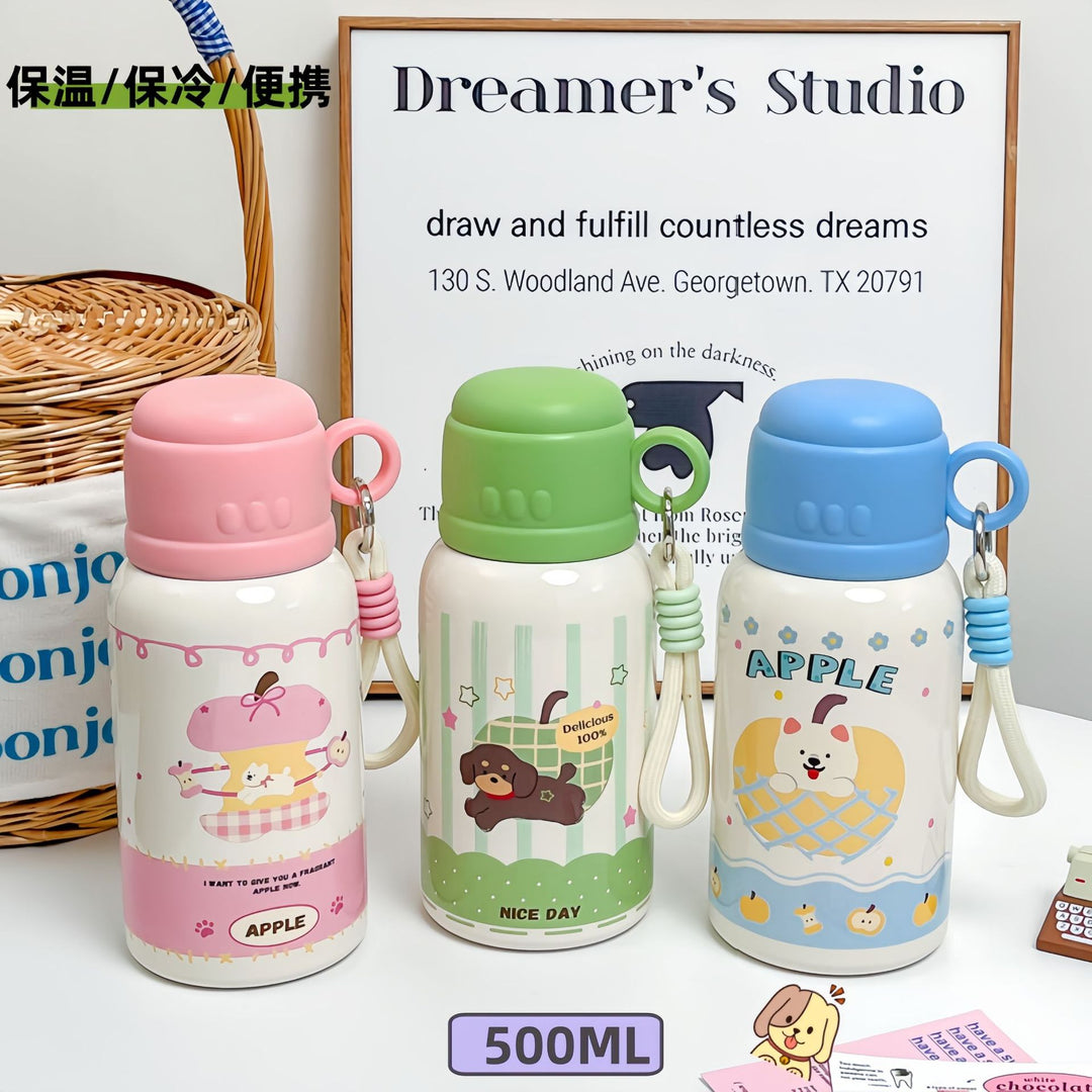 Insulated drinking bottle with fun animal motifs Bowlift