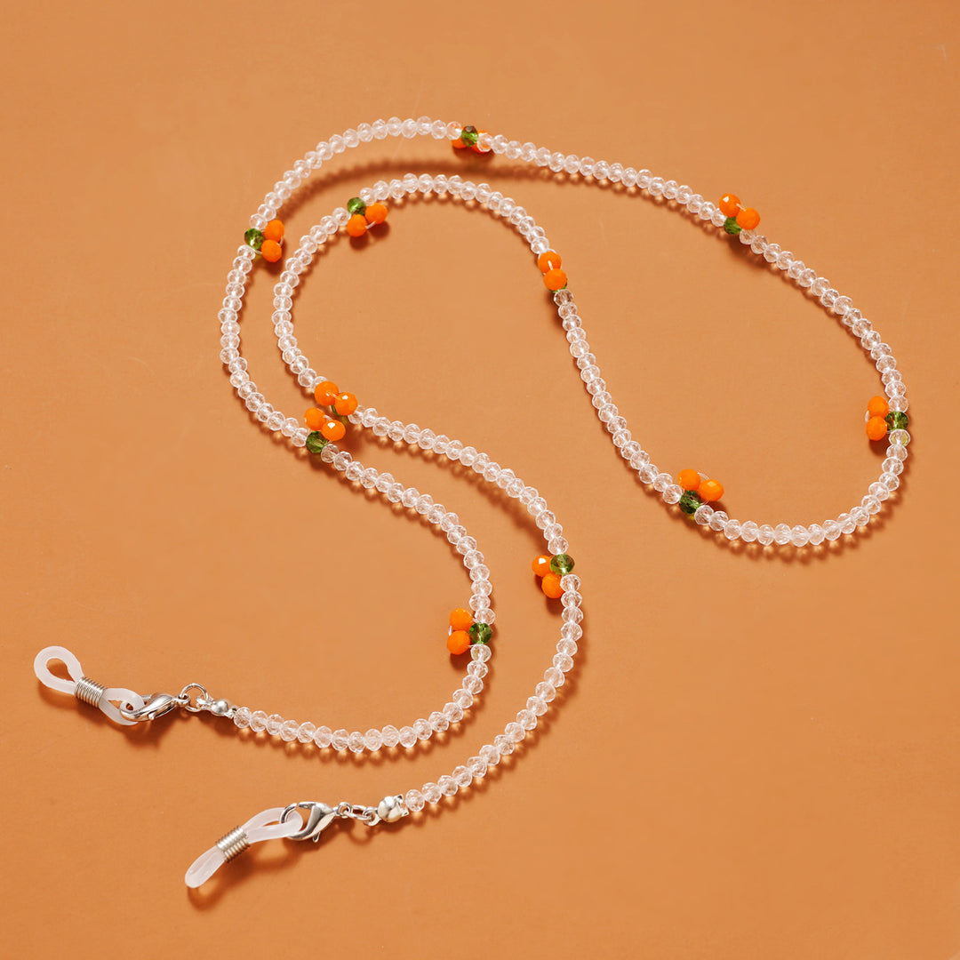 Charming Beaded Eyewear Chain Bowlift