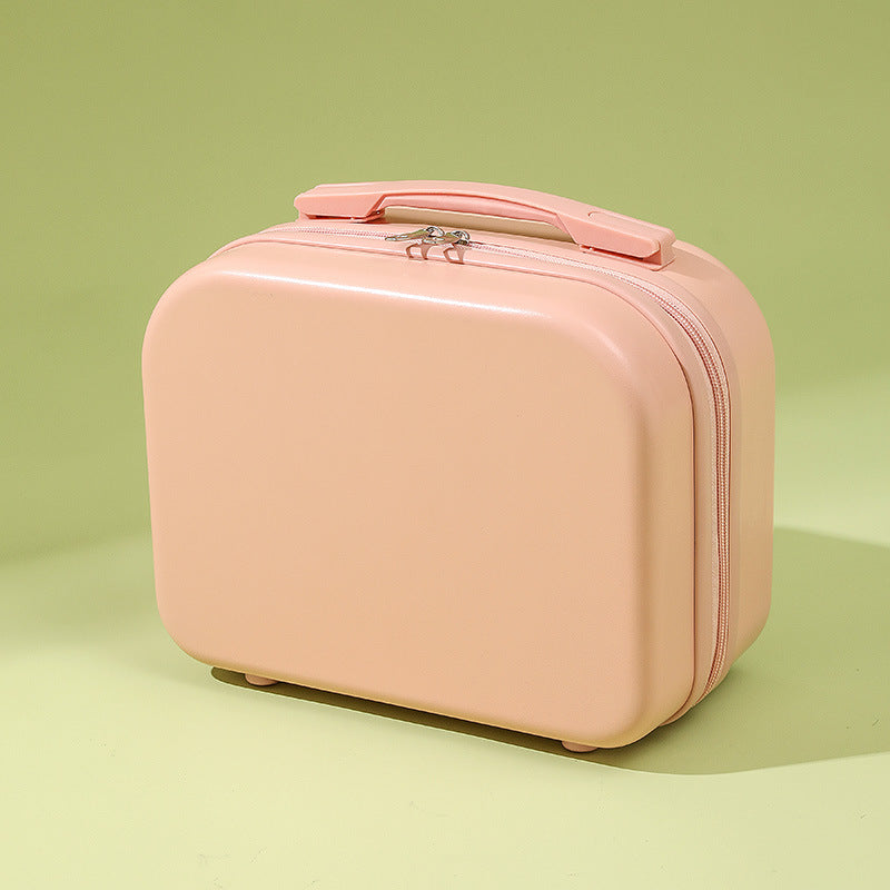 compact hard-shell cosmetic and travel vanity case with dual top handles Bowlift